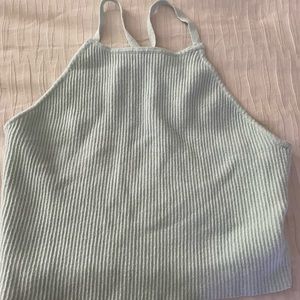 Pacsun ribbed high neck tank